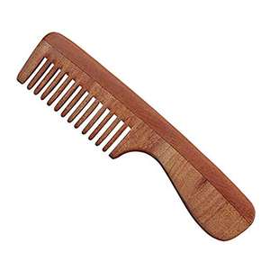 Proveedor al por mayor Peine de madera para el cabello Fabricante Crecimiento Neem Peine de madera Peinado de cabello ancho de madera para hombres y mujeres - Product Image 5