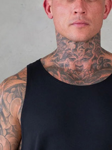 High Quality Fitness Bodybuilding Gym Tank Tops <b>For</b> <b>Men</b> Wholesale <b>Men's</b> Athletic <b>Singlet</b> Casual Ribbed 100% Cotton Knitted Vest - Product Image 5