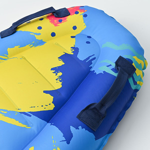 Portable PVC Gonflable Enfants pour Boogie Boards avec Poignées pour Nager Kickboard Surfboard pour Plage Piscine Corps Surf Flotteur - Product Image 4