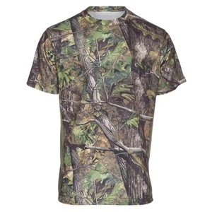 T-shirt de chasse léger pour l'extérieur, camouflage arbre réel, séchage rapide, col rond, t-shirt de chasse - Product Image 1