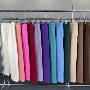 Streetwear Jogger Pantalon de survêtement jambe droite Pantalon de survêtement délavé à cordon de serrage de haute qualité Pantalon pour homme pas cher en gros - Product Image 3