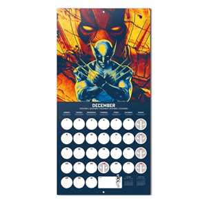 Calendario Promocional de Marvel para Deadpool 2025 - Product Image 3