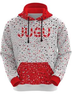 เสื้อฮู้ดผ้าฟลีซพิมพ์ลายโลโก้ตามสั่ง 100% โพลีเอสเตอร์ อุ่นสบาย ระบายอากาศ แห้งเร็ว น้ำหนัก 300 กรัม สไตล์สตรีทแวร์ - Product Image 5