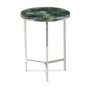 Finition en résine Table basse en aluminium Mobilier pour hôtel et restaurant Table centrale de décoration Table basse en métal durable - Product Image 1