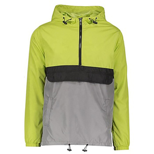 Abrigo Casual con Capucha para Hombre, Color Naranja, Resistente al Viento, Talla Grande, Largo Regular, Color Sólido, Tejido de Poliéster - Product Image 6