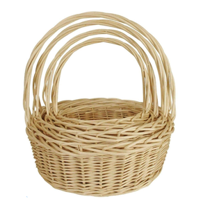 Panier de rangement en rotin fait à la main, de forme rectangulaire, dernier modèle, pour la maison - Product Image 5