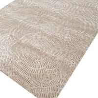 Z&H Home Bestpreis Moderner Handgeknüpfter Woll- und Seidenteppich Hochwertiger Schnittflor-Haustierfreundlicher Teppich für Große Räume und Schlafzimmer