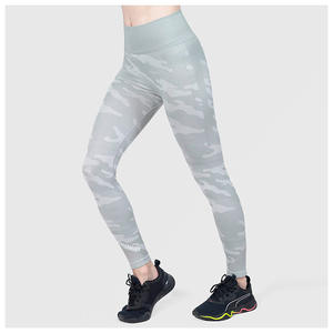 Conjuntos de Fitness para gimnasio más vendidos, mallas ajustadas sin costuras para mujer, cintura alta, pantalones de Yoga para entrenamiento de glúteos, mallas deportivas - Product Image 2