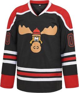 Venta al por mayor de camisetas de hockey sobre hielo OEM Pro Fit uniformes logotipo personalizado duradero control de humedad tela secado rápido sublimado poliéster - Product Image 2