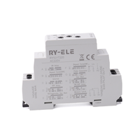 Relais temporisé miniature multifonction industriel RY-ELE RY531T220 pour rail DIN, étanche, SPDT, AC220V, réglable