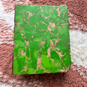 K Gems - Lote al por Mayor de Turquesa Verde Dorada Natural de 20x30 mm, Calibrada, Calidad AAA+, Piedras Preciosas Sueltas para Joyería - Product Image 1