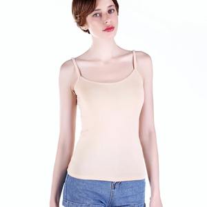 Modal <b>Camisole</b> Vest Female Short Slim Bottoming Shirt Inside Sexy Fashion Thin <b>Tops</b> Spaghetti Strap Tanks Korean Style - Product Image 4
