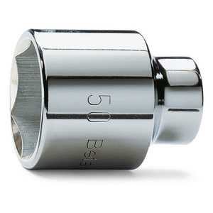 Llaves de vaso cromadas de 3/4 pulgadas con boca hexagonal, categoría de producto: llaves de vaso - Product Image 1