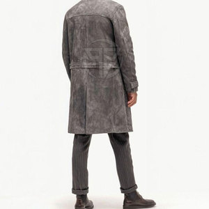 Gabardina de Cuero Sintético de Textura Suave para Hombre con Artesanía Refinada, Comodidad, Características Ecológicas y Transpirables - Product Image 4