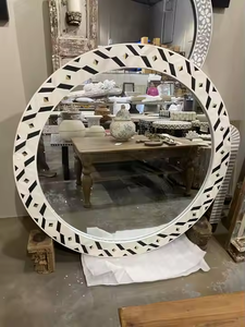 Modern Design Bone Inlay Wall <b>Mirror</b> High Quality <b>Mirror</b> for Home Decoration by Crescent <b>Crafts</b> - Product Image 5