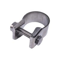 Collier de serrage pour tuyau d'échappement en acier de 24 mm – Composant essentiel pour un ajustement sécurisé et une durabilité accrue – Applications automobiles et industrielles