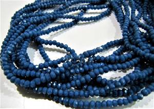 Néon Apatite Couleur Hydro Quartz 2.5-3mm Taille Rondelle Perles À Facettes Strand 16 pouces - Product Image 2