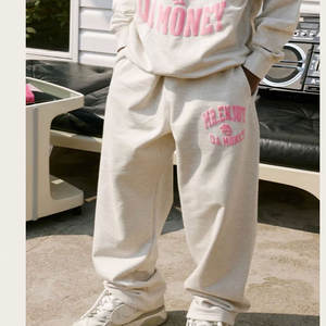 Survêtement Unisexe avec Impression Bouffante Vintage Logo Personnalisé 400 Gsm French Terry Heavyweight Streetwear Pull pour Hommes Saison d'Hiver - Product Image 3