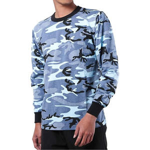 Custom Outdoor Camo Print <b>Long</b> <b>Sleeve</b> Hunting <b>T</b> <b>Shirt</b> Custom Logo Short <b>Sleeve</b> Regular Camo <b>T</b> <b>Shirt</b> made by <b>Dress</b> Sports - Product Image 5