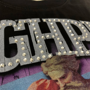 เสื้อยืดโอเวอร์ไซส์แขนยาวสำหรับผู้ชาย ROUGHPLAY พร้อมลายพิมพ์ สตรีทแวร์ คอกลม แต่งขอบตัดกัน ผ้าเจอร์ซีย์คอตตอน - Product Image 6