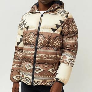 Chaqueta acolchada para hombre personalizada con estampado de fabricante, chaquetas de invierno al aire libre con logotipo de alta calidad - Product Image 5
