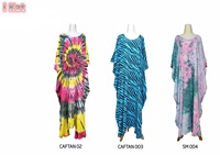 Gaun Pantai Boho Ringan Model Crop Top Bali Caftan Terbaru 2025 untuk Wanita, Panjang hingga Lutut, Ukuran Bebas, Cocok untuk Pesta dan Liburan