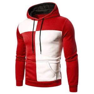 Sudadera con capucha recortada de algodón pesado de gran tamaño para hombre de fabricante personalizado nuevo diseño con logotipo para el invierno - Product Image 3