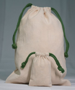 Sac à poussière personnalisé 100% coton biologique avec cordon de serrage écologique recyclable doux respirant réutilisable vêtements stockage de chaussures mode - Product Image 5