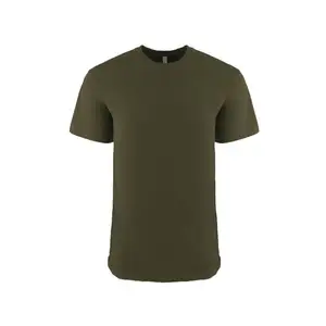 Camiseta personalizada 7410 personalizada/Camiseta verde oliva para homens, faça você mesmo o design de suas próprias camisetas personalizadas online