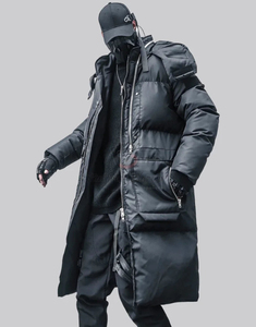 เสื้อแจ็กเก็ตขนเป็ดสำหรับผู้ชายสไตล์สตรีทเสื้อกันลมและระบายอากาศได้ดี - Product Image 3