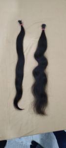 Customise Colour High Quality Bulk <b>Hair</b> Natural Human <b>Hair</b> Bulk No Limited Curly Straight Deep Wave <b>Braiding</b> Human <b>Hair</b> in Bulk - Product Image 2