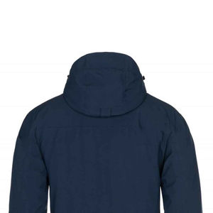 Chaqueta de lona ecológica antiencogimiento para hombre con cuello alto y logotipo frontal, transpirable, cortavientos, para invierno. - Product Image 6