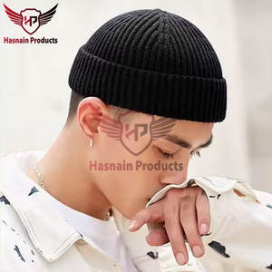 Bonnet d'hiver chaud personnalisé de qualité supérieure pour hommes et femmes Bonnets en tricot personnalisés avec propre logo Motif camouflage - Product Image 4