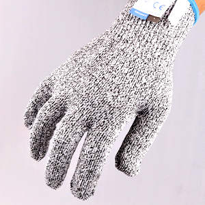 Guantes resistentes a cortes EN 388 de alto rendimiento, fibra de polietileno (HPPE), cómodos, nivel 3 ANSI. - Product Image 6