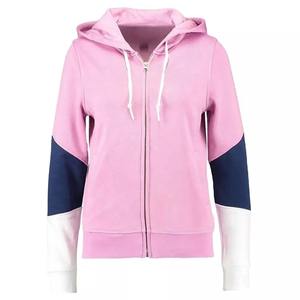 Sudaderas con Capucha de Alta Calidad para Mujer, Manga Larga, con Cordón Ajustable, Logotipo Frontal, Bolsillo con Cremallera Gris, para Invierno - Product Image 4