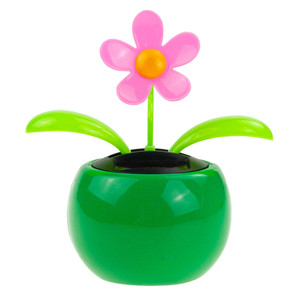 Figurine bébé solaire dansante et oscillante en forme d'insecte fleur - Product Image 3