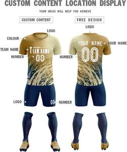 Maillot de football personnalisé 2026 – Fabrication sur mesure – Maillot de football noir pour adulte – Tenue de sport d'entraînement et de match – Football palestinien - Product Image 3