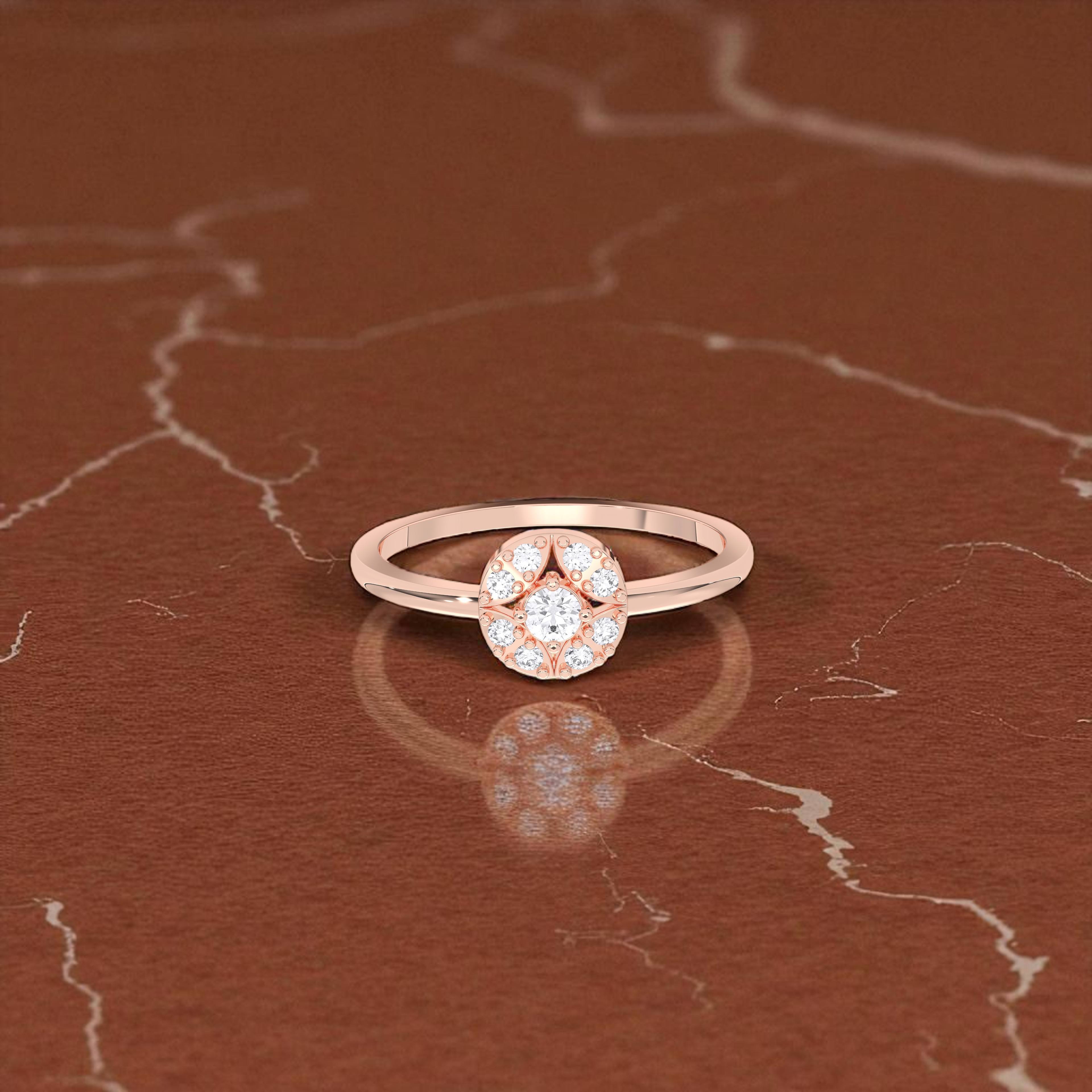 กุหลาบทอง14K