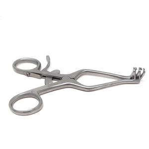 Retractor Weitlaner Afilado de 2x3 Dientes, Instrumentos Quirúrgicos Veterinarios Manuales de Acero Inoxidable Reutilizables de Fentex - Product Image 4