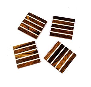 Juego de posavasos de MATERIAL PERSONALIZADO Almohadillas de piedra redondas de estilo clásico para cocina Hecho en India - Product Image 3