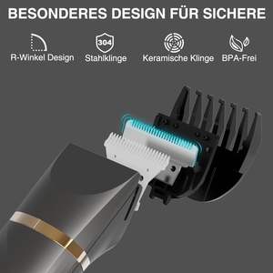 Afeitadora Rotatoria Recargable para Zona Íntima Femenina, Resistente al Agua IPX7, Afeitadora Eléctrica de Repuesto para Bikini, Lavable - Product Image 6