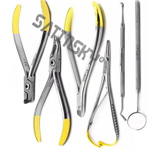 Cortador de extremo distal de alta calidad TC Manual ortodoncia grado alemán Premium instrumento de alambre duro - Product Image 5