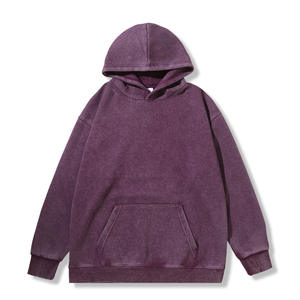 เสื้อฮู้ดดี้ผู้ชายผ้าฝ้าย 100% หนานุ่ม ระบายอากาศดี ทรงโอเวอร์ไซส์ สไตล์ลำลองสำหรับฤดูหนาว พร้อมซิปเต็มตัว ดีไซน์แบบมีหน้ากากสกี  รับผลิตตามสั่ง พร้อมสกรีนโลโก้  ขายส่ง - Product Image 1