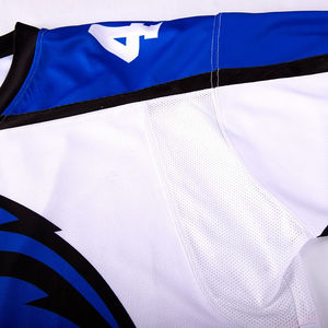 Nuevo Estilo OEM Personalizado Profesional, Jersey de Hockey sobre Hielo 100% Poliéster, Manga Corta, Unisex, Transpirable y que Absorbe la Humedad - Product Image 6