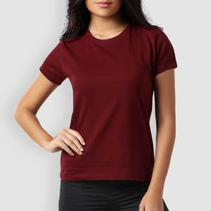 Camiseta de Algodón 100% Puro de Estilo Moderno para Mujer, Corte Regular, Fabricada en India, con Tacto Ultra Suave - Product Image 6