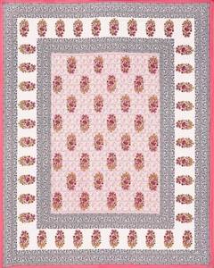 Draps de lit King Size faits à la main Sanganeri, literie florale mandala, coton décoratif doux, décoration intérieure, imprimé Jaipur par des consignateurs indiens - Product Image 6