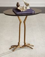 Table basse décorative moderne et luxueuse pour la maison Table basse artisanale de très grande qualité enduite d'or antique pour le bureau à domicile