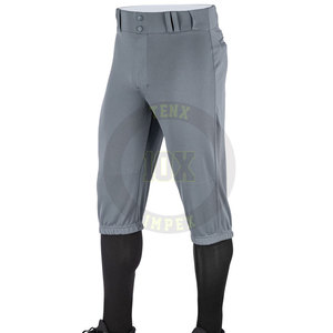 Pantalones de béisbol profesionales con cinturón Pantalones de béisbol de tela de doble costura aptos y duraderos - Product Image 1