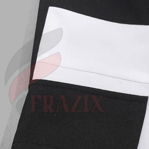 Pantalon cargo en coton sur mesure pour homme, coupe droite, taille mi-haute, style unique, avec votre propre logo, léger, décontracté, délavage foncé - Product Image 5