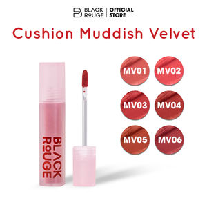 BLACK ROUGE MUDDISH CUSHION VELVET 4.0g - Hecho en Corea, color en capas, sin grumos, fácil de difuminar, aplicación sencilla. - Product Image 2